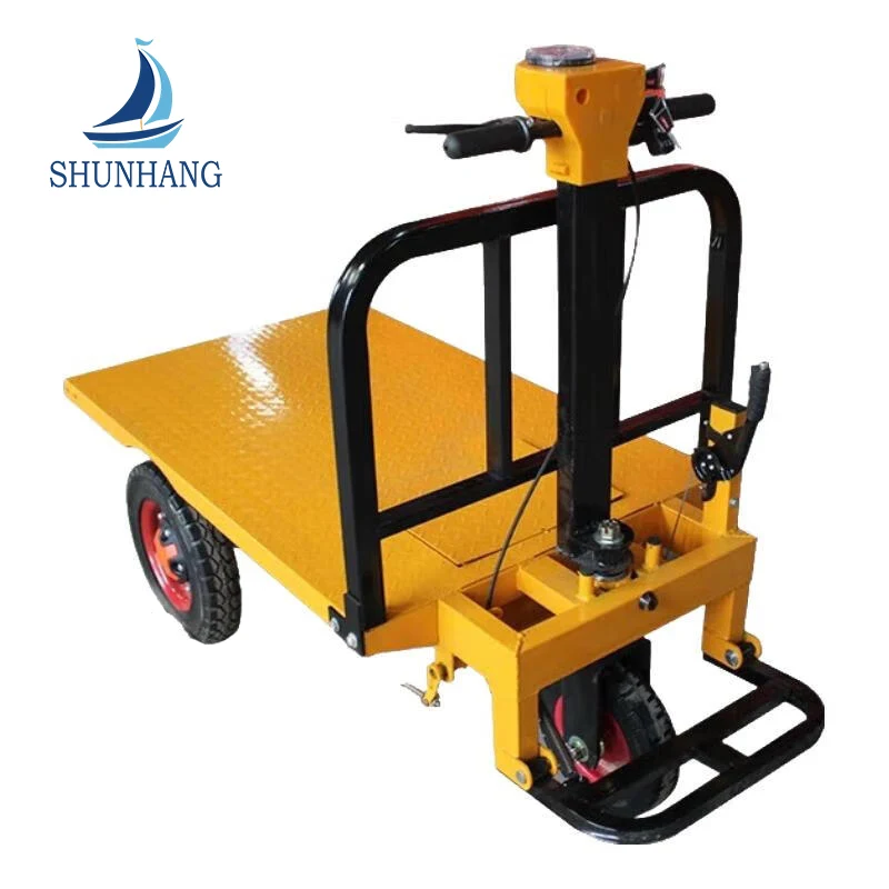 800 W Motor Stand-on Concrete Transport Flat Aut